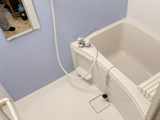 バスルームリフォーム 予算内でお風呂を一新、洗濯物も干せる快適なバスルーム